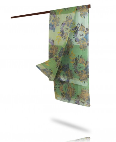 Палантин Женский SN40-ROSE/BLEU.CIEL